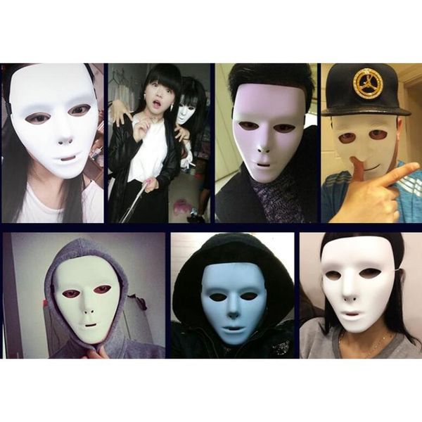 

blank mask jabbawockeez hip hop white masque venetian carnival mardi gras masks for halloween masquerade balls cospla jlldzk xmh_home