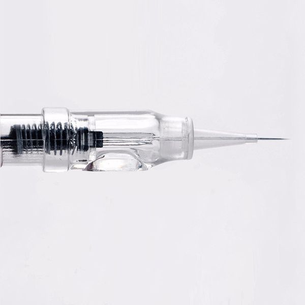 

rl/rs/rm/f/m1 easy click 600d-g tattoo needle disposable sterilized permanent makeup cartridge needles tips for eyebrow lip