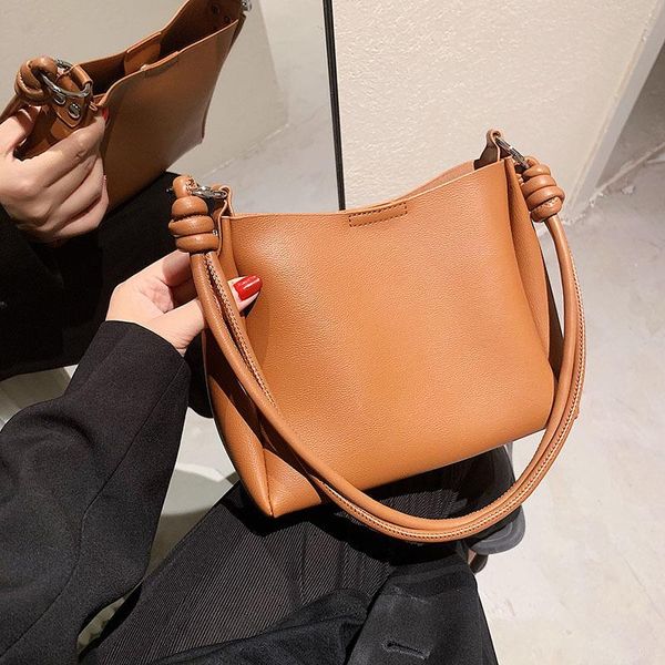 

shoulder bags trend one crossbody large-capacity bucket hand bag