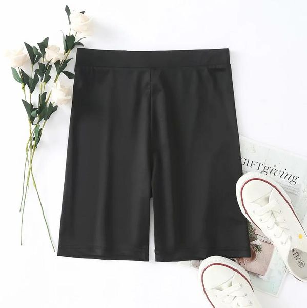 

yoga outfit men's and women's sports shorts elastic pants soft simple fitness outdoor bicycle gym