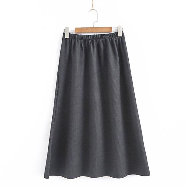 

skirts mevgo woman vintage striped black autumn elastic waist pleated a line skirt female retro draped casual hd2591