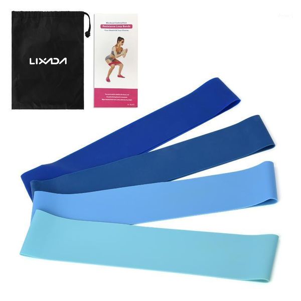

resistance bands 4pcs exercise loop elastic booty for yoga home gym training fitness equipment1