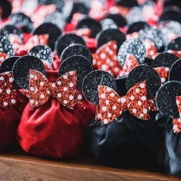 

gift wrap 12pcs velvet cloth drawstring bags with ribbon party favor for weddings birthdays baby shower goodie treat