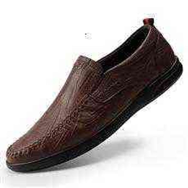 

tangzuo 3560 casual leather shoes, , 37-46,, Black