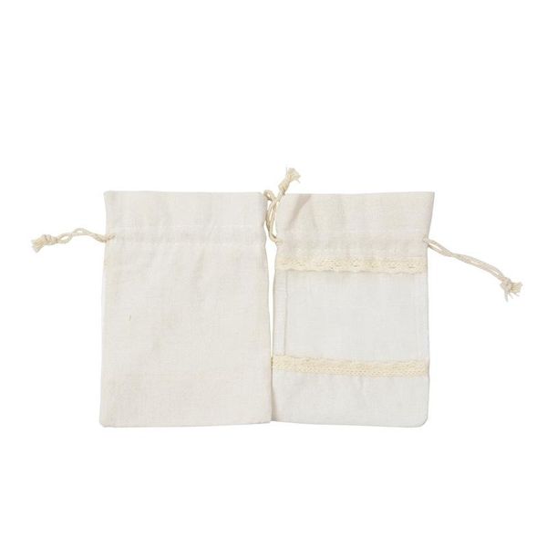 

christmas decorations 20pcs flax organza bags burlap drawstring pouch gifts bag wedding party for coffee beans candy makeup jewelry pac