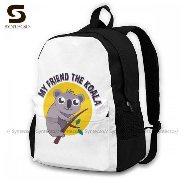 

koala backpacks durable stylish polyester backpack primary school youth bags