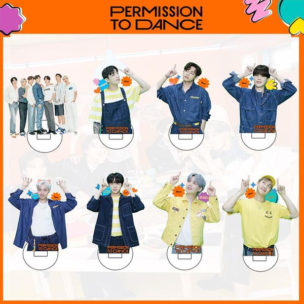 

jewelry pouches, bags kpop bangtan boys permission to dance acrylic transparent stand sign po card gu393, Pink;blue