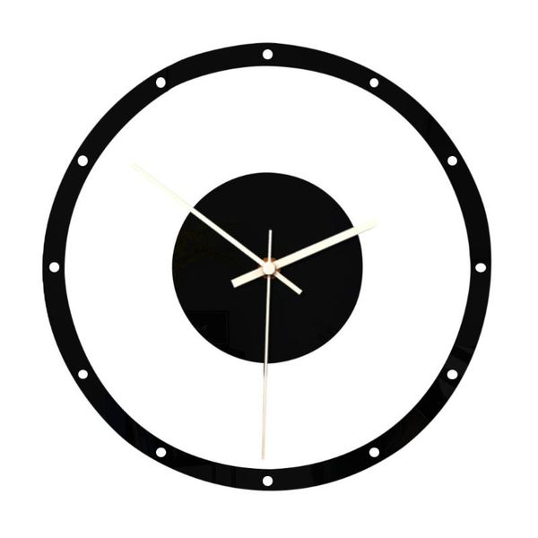 

wall clocks nordic fashion simple silent clocksfor home decor pure transparent clock quartz modern design timer reloj de pared
