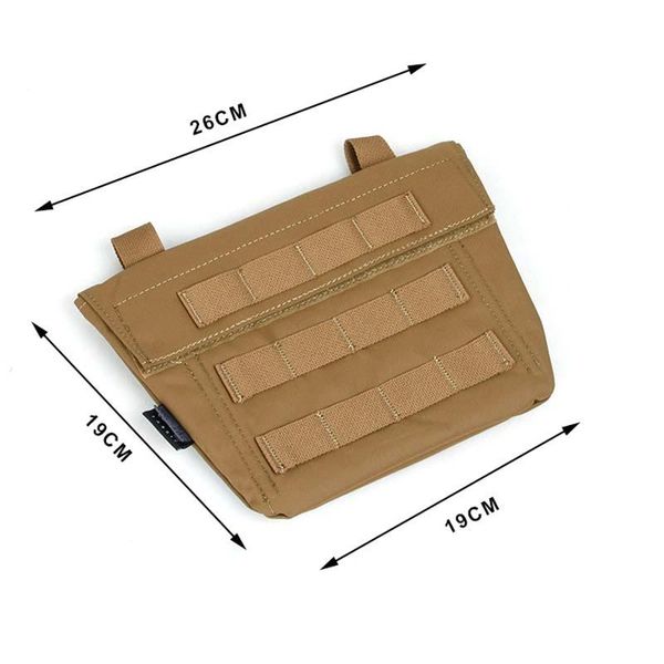 

cycling helmets modular tactical abdominal collection panel accessories molle pouch storage bag outdoor mountaineering