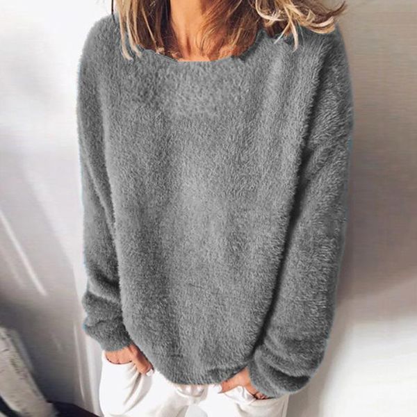 

women's hoodies & sweatshirts 40# solid knitted wool hoodie women clothing long sleeve winter thick pullover o-neck aesthetic vintage s, Black