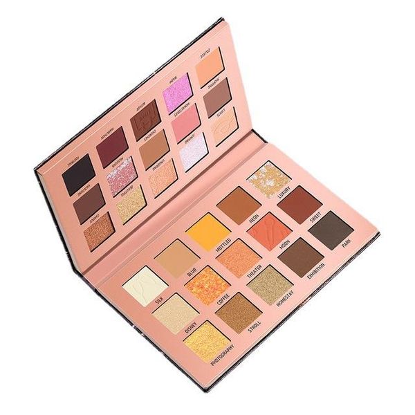 

eye shadow ladies matte glitter makeup pallete 30 colors long-lasting natural shimmer eyeshadow palette