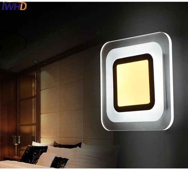 

wall lamp iwhd led modern light creative indoor linghting sconce bedroom beside restaurant home lighting stairs arandela