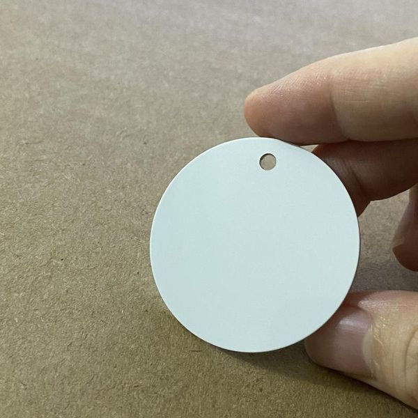

dog tag,id card 50mm round circle tags pendant blank sublimation pet cat dhl/fedex