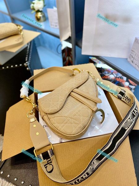 

luxe genuine leather 25cm saddle bag women crossbody bag designered shoulder bag handbag wallet clutch totes forever