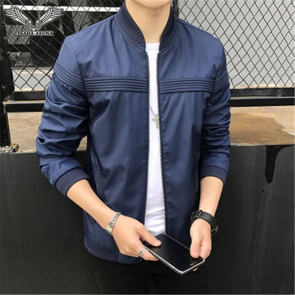 

men's jackets da jauna arrival 2021 fashionable korean handsome slim long sleeve skinny fit big size n8821, Black;brown