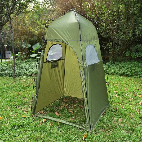 

210t polyester outdoor shower tent camping portable outdoor changing room privacy tent elements for camping beach