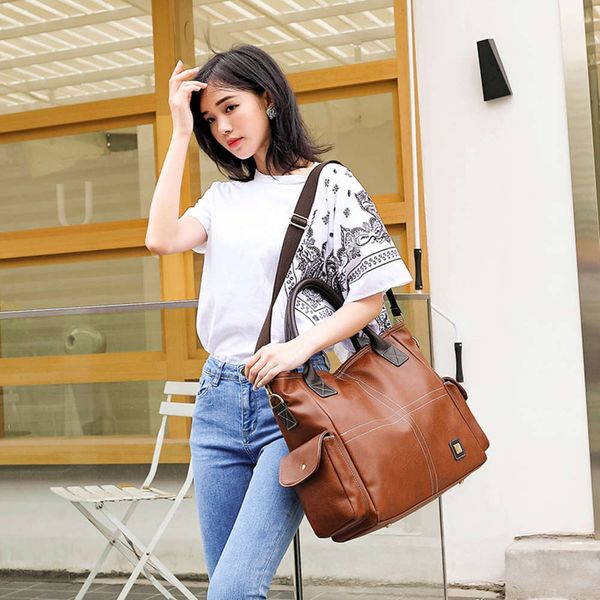

fashion 2021 new single shoulder women's portable large capacity tote bag