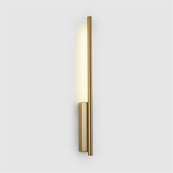 

golden luxury long wall lamps l living room bedroom bedside aisle modern art deco wall lights corridor staircase lighting