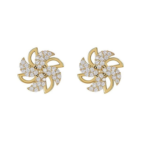 

stud 100% s925 silver needle ins engagement earrings for women bohemia aros mujer oreja peridot garnet diamond earring orecchini, Golden;silver