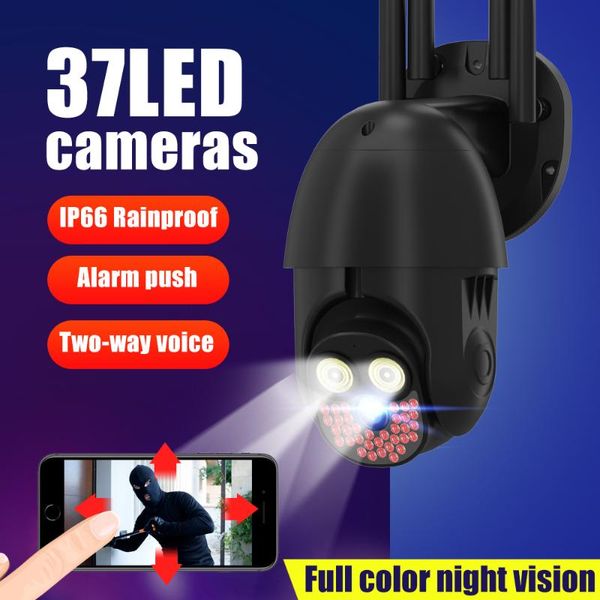 

1080p wireless wifi surveillance camera outdoor waterproof motion detection zoom ptz rotation camera 30m ir night vision webcam