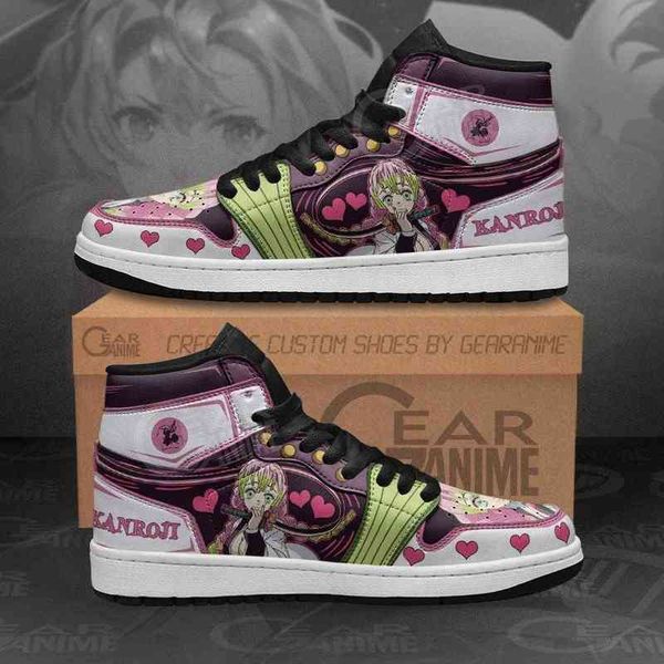 

mitsuri kanroji sneakers love hashira demon slayer anime sho, Black