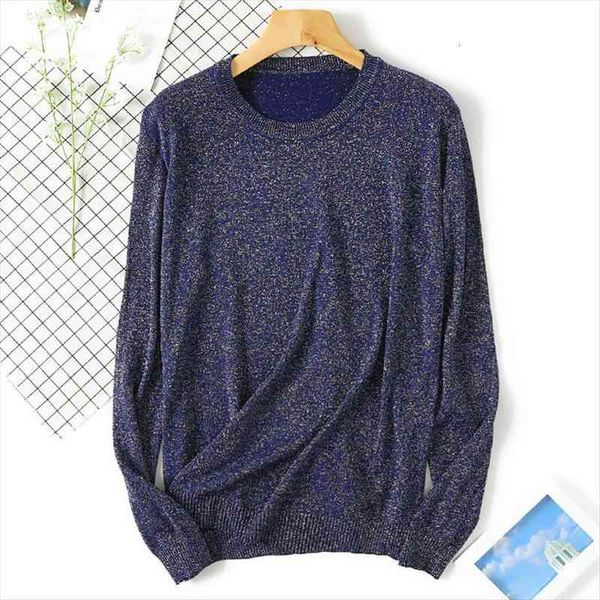 

autumn winter shiny lurex sweater women long sleeve pullover women basic loose thin sweater korean style knitted, White;black