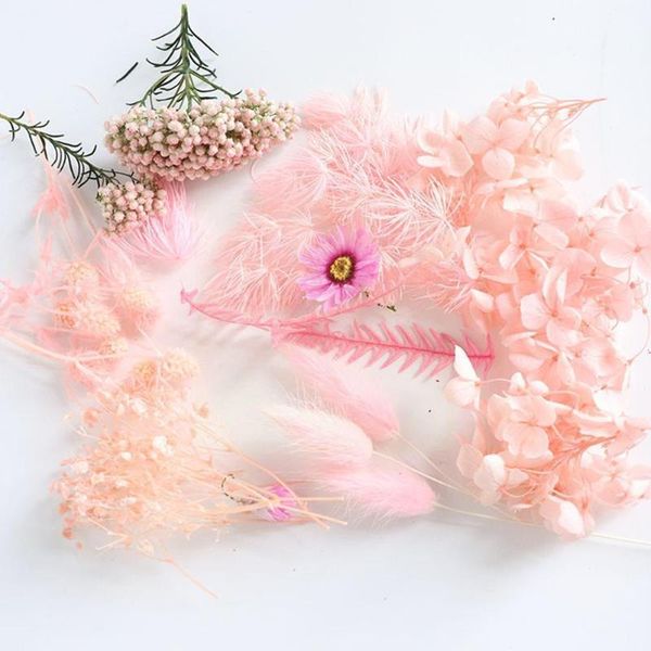 

decorative flowers & wreaths real dried flower dry plants for valentine's day gift epoxy resin pendant necklace jewelry making craft di