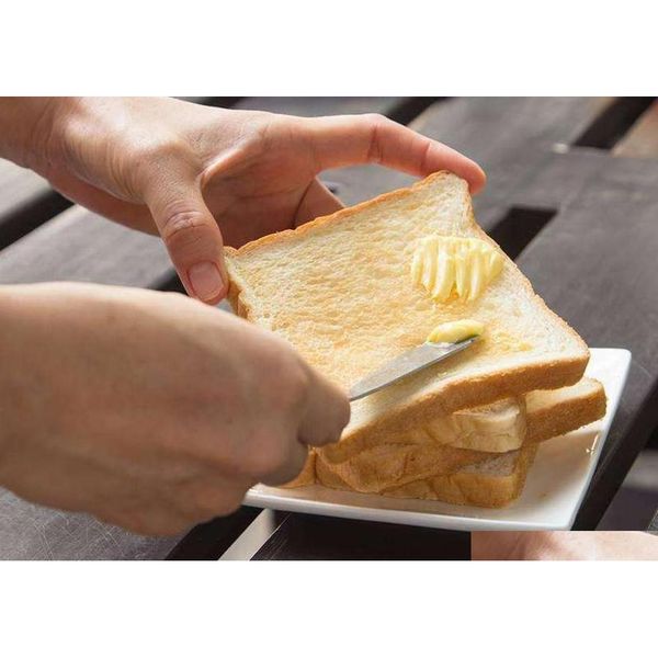 

stainless steel cutlery butter spatula with wood handle butter knife cheese dessert jam spre jllauy outbag2007
