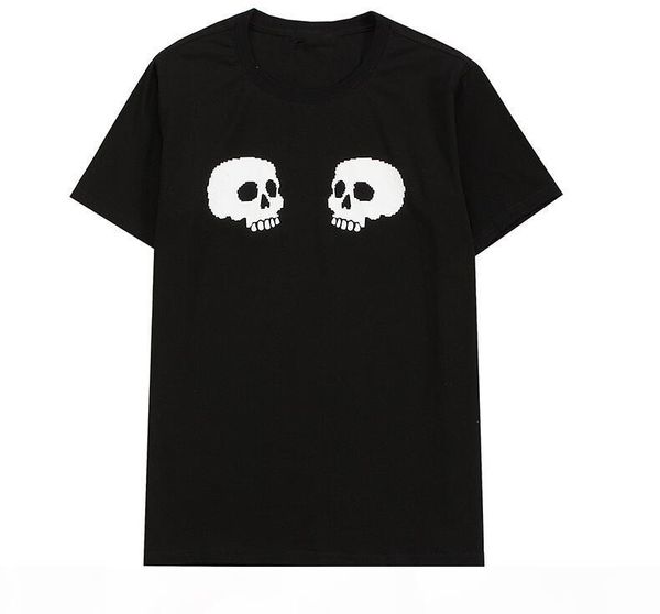 

men designer women t-shirt fashion trend men's casual street ladies breathable t-shirt luxury wholesale high-quality 100% cotton size s, White;black