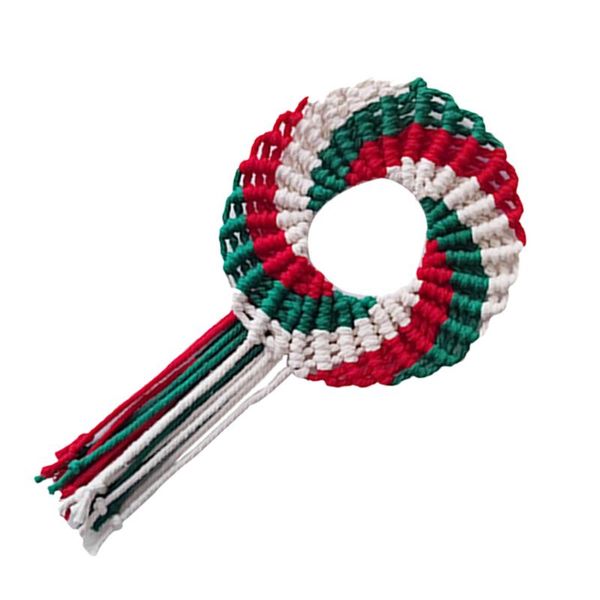 

decorative flowers & wreaths christmas hanging pendant wall art decoration xmas woven ornament party decor