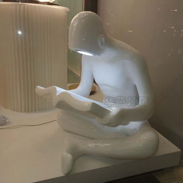 

floor lamps fashion creative personality lamp reading person book decorating