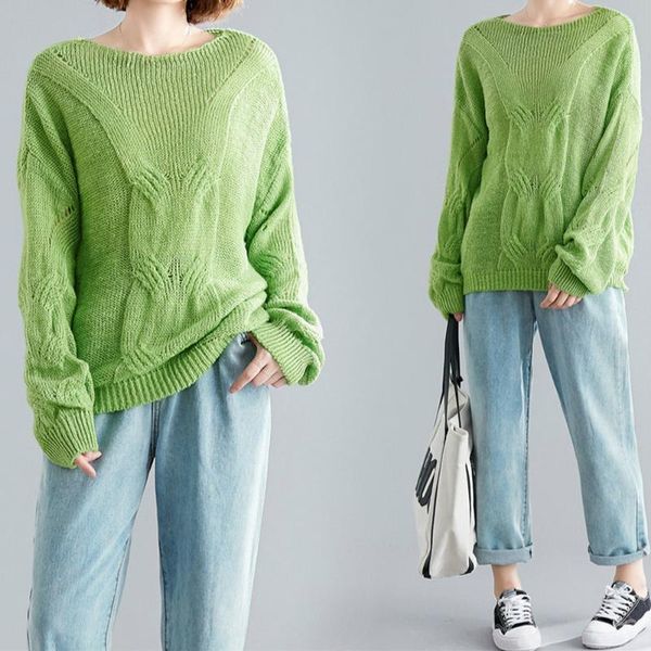 

women's sweaters 2021 autumn winter casual knitted ladies sweater long sleeve o-neck women plush plue size pullovers solid, White;black