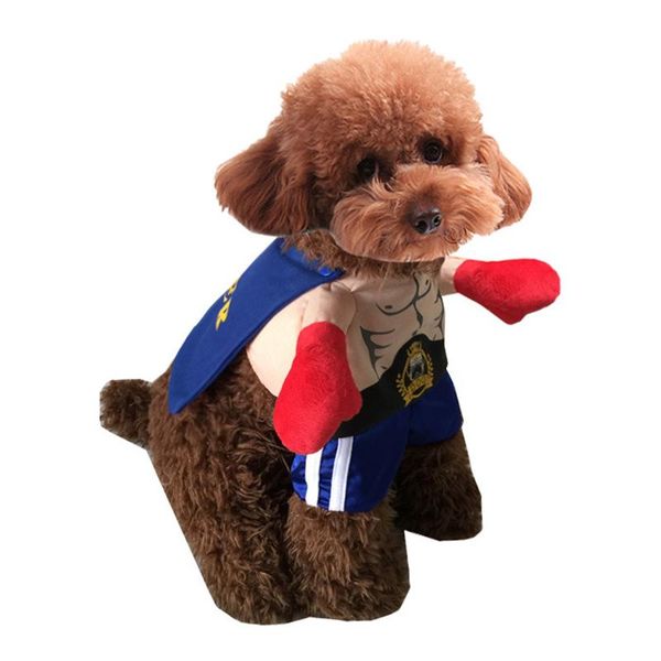 

dog apparel cat costumes boxer cosplay suit funny pet clothing halloween christmas uniform clothes for puppy dogs cats sno88
