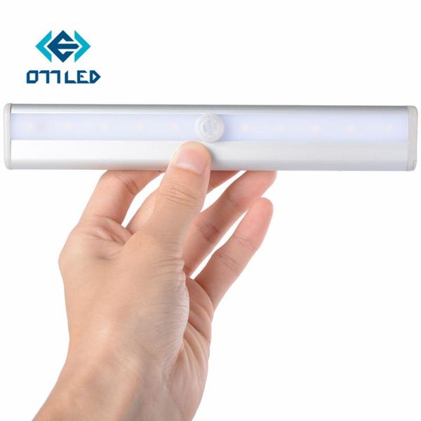 

pir motion sensor led under cabinet light sensor led strip lamp night light for under bed lamp closet wardrobe stairs wall 190mm