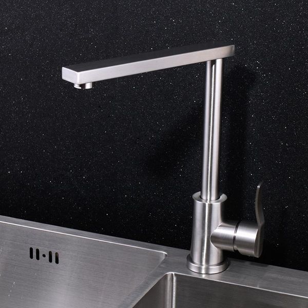 

kitchen faucets modern faucet smooth design brushed surface water mixer