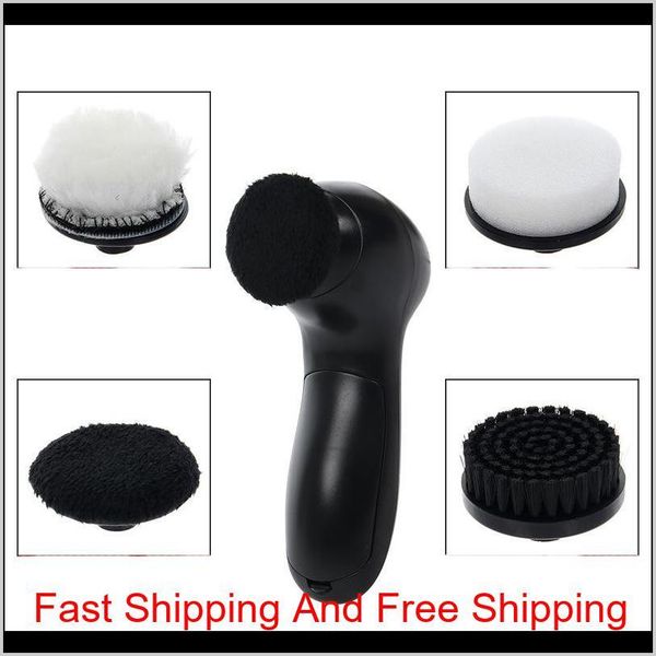 

portable electric shoe polisher cleaner 2 speeds battery powered shoes cleaning mach qylowl dh_seller2010