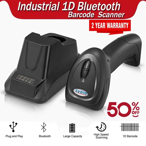 

bluetooth wireless handheld 1d barcode scanner, 2200 mah built-in batteries use for supermarket ,store,warehouse xb-5066bt