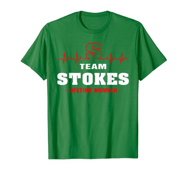 

Team Stokes lifetime member shirt surname, last name gift, Mainly pictures