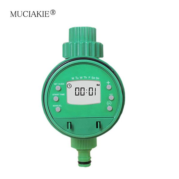 

watering equipments muciakie 1pcs lcd electronic automatic timer irrigation battery control device plant garden flower lawn intelligence