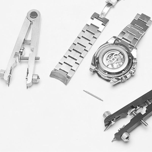 

repair tools & kits 2 sets/batchv-shaped strap screws, case opener, remover, pliers, watchmaker