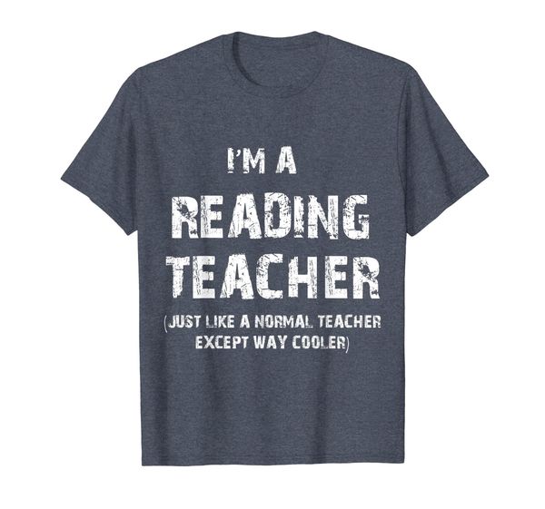 

funny i'm a reading teacher cool geeky nerd gift t-shirt, White;black