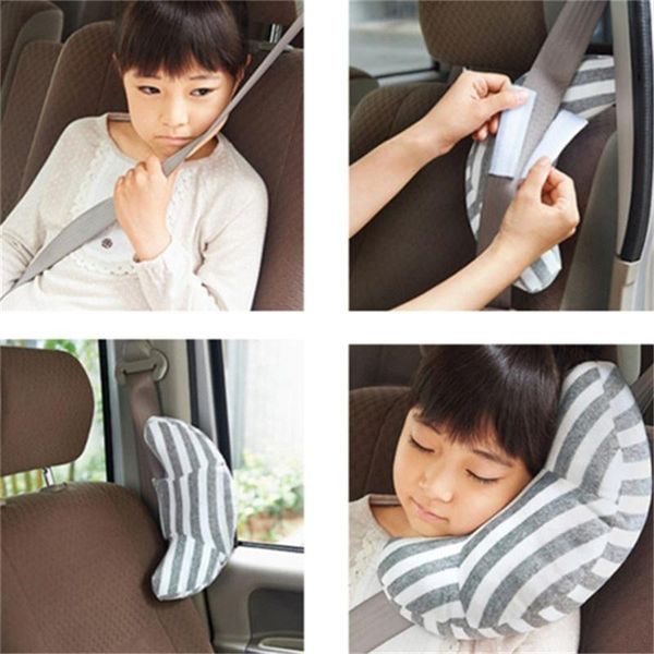 

seat cushions auto hoofdsteun slapen head ondersteuning kinderen dutje schouder riem nekkussen pillows covers voor