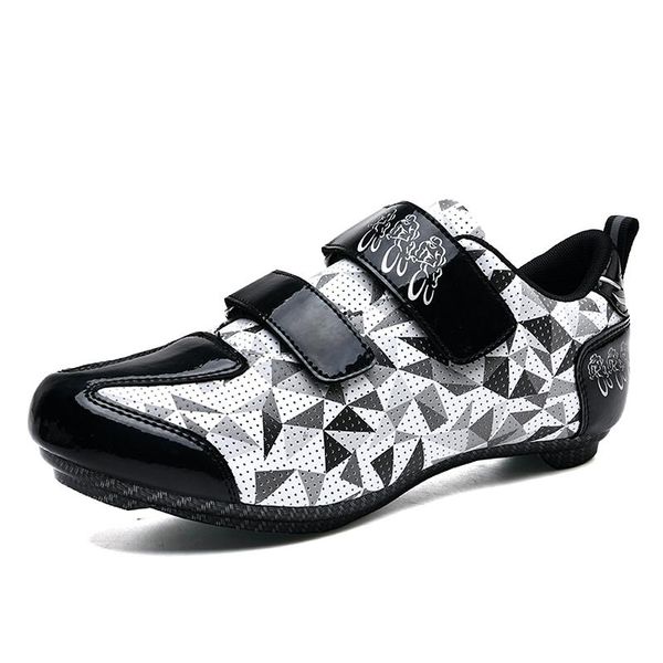 

cycling footwear carbon fiber bicycle shoes mountain road safety, Black