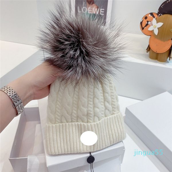 

design fashion winter caps hats for women and men beanies warm casual girl cap snapback pompon beanie 6 color, Blue;gray