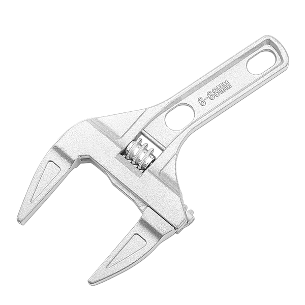 

hand tools adjustable wrench aluminium alloy large open end universal spanner repair tool for water pipe screw bathroom