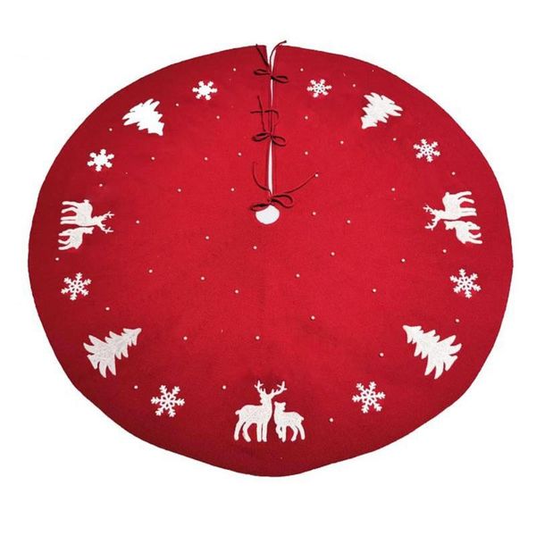 

christmas decorations bead three-dimensional tree skirt cushion