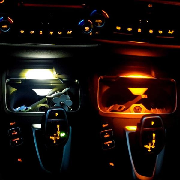

2021 new interior ashtray strip lights for f30 f31 f32 f33 f34 f36 center console ambient light armrest led decorative lamp