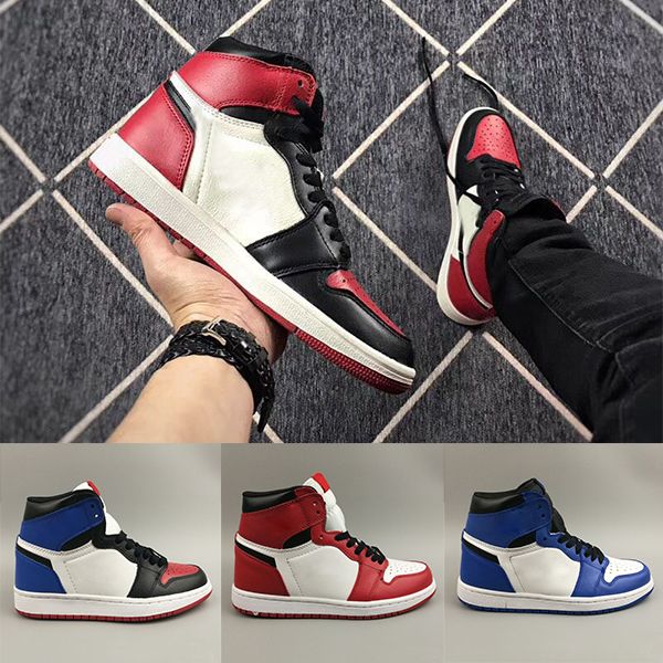 

outdoor shoe 1 og 3 banned bred royal blue mid hare mens basketball shoes for men 1s shattered backboard trainers designers sneakers