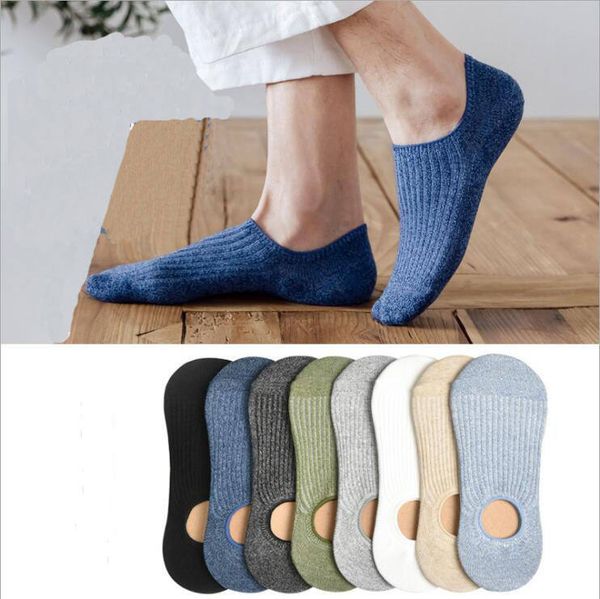 

summer short low cut men's socks fnw076 fashion thin boat deodorant and sweat-absorbent sock sockings, Black