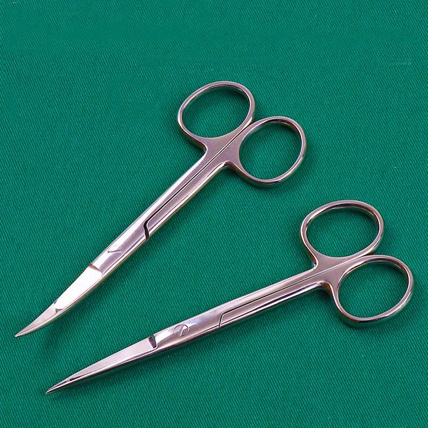 

stainless steel scissors doctors gauze bandage dressing scissors straight elbow scissors for cosmetic experiments with extra lo